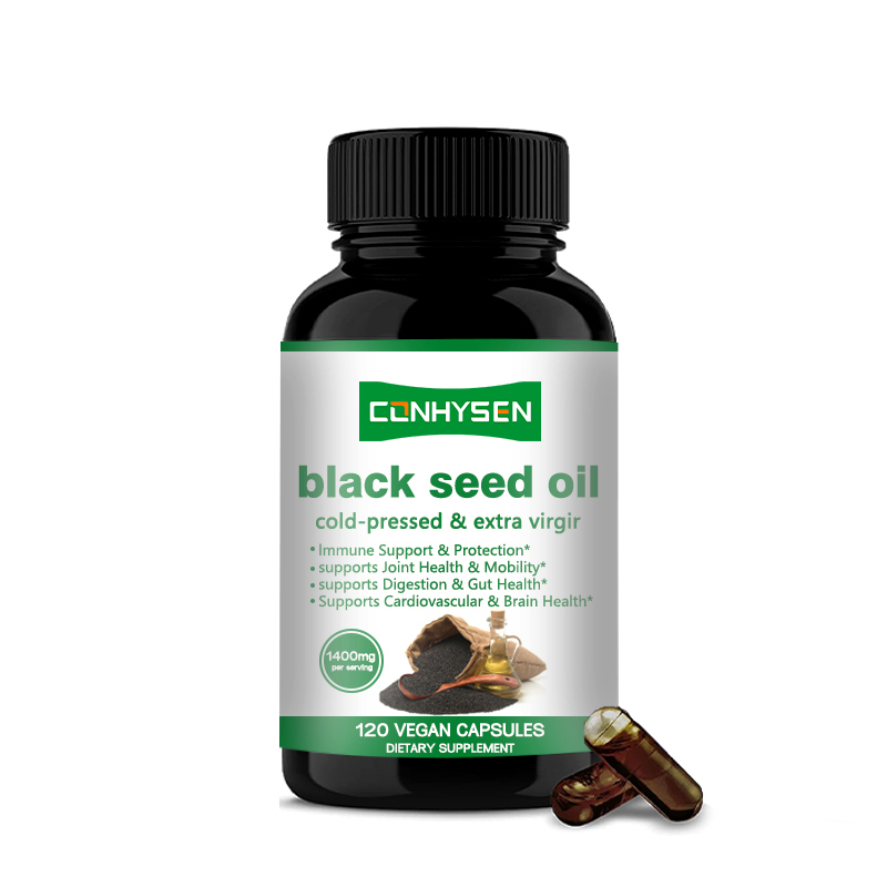 관절 건강을 위한 유기농 흑종자 오일 캡슐 1000mg, 유통기한 24개월