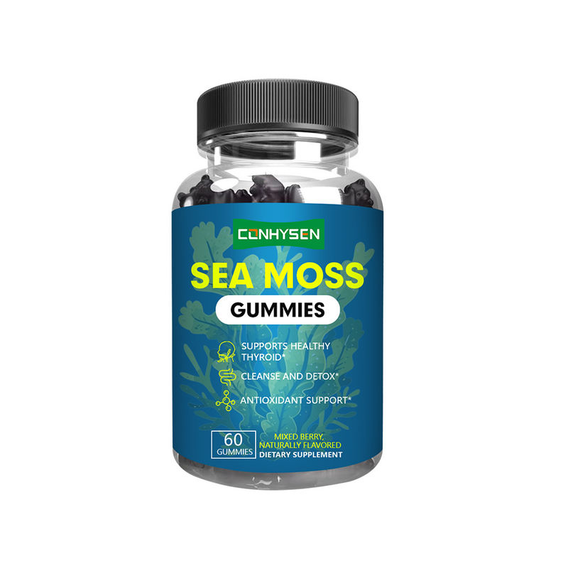 유기농 아일랜드 바다 모스 추출 Gummies 공장 공급 청소 및 해독