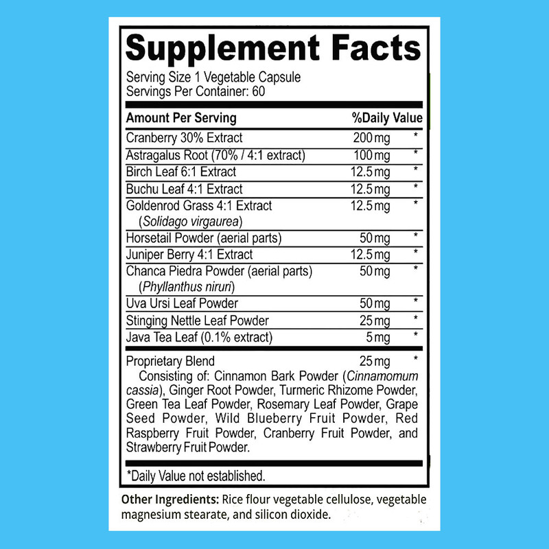 소매 주문형 신장 정화 해독 지원 방광 건강 요법 기능 유체 균형