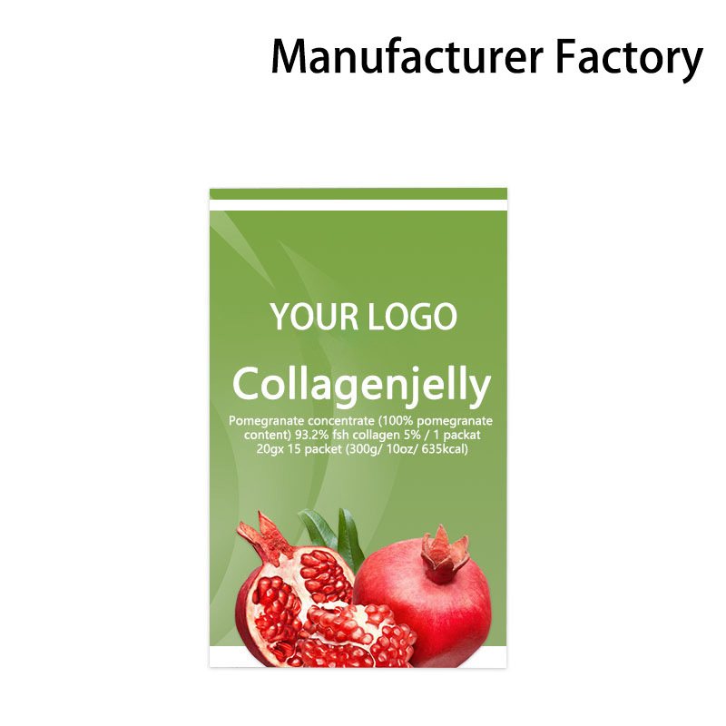 OEM ODM 뷰티 제품 피부 미백 비타민 C 글루타치온 콜라겐 젤리 스틱