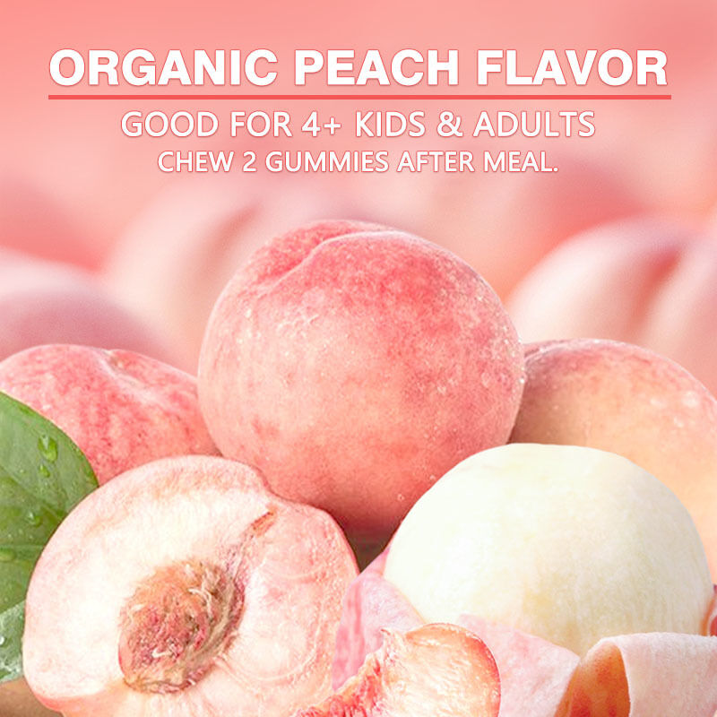 OEM/ODM 4g 프리바이오틱스 프로바이오틱스 젤리 600억 CFU 면역력 증진 장 건강 개선 항산화 성분 함유 성인용