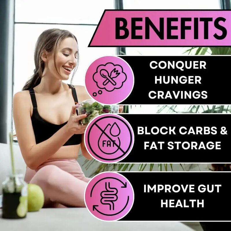 OEM/ODM 천연 성인 지방 연소기 살을 찌르는 지방 붓기 캡슐 식욕 억제 및 체중 감량 식이섬유 보충제