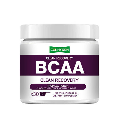 맞춤형 청정 회복 BCAA 파우더 100% 채식주의자 인지 성능 향상 뇌 기능