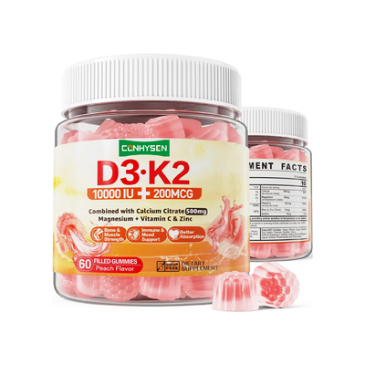 나트륨 식이 보충제 지원 면역 체계 건강 비타민 D3 K2 고미