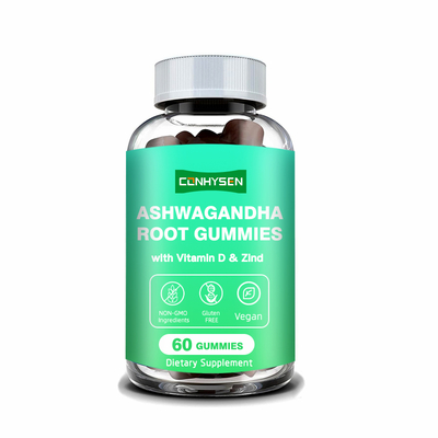 ODM 맞춤 Ashwagandha Gummies 깊은 수면 효율적인 회복