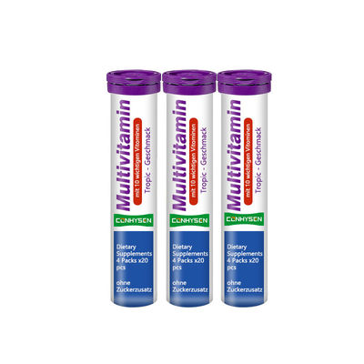 공장 도매 멀티비타민 발포정, 건강한 피부, 모발, 손톱 촉진