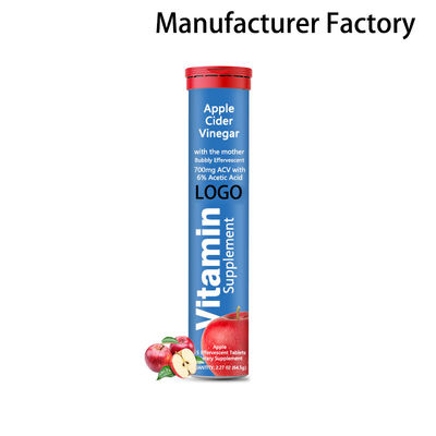 공장 도매 사과 사이다 식초 발포정 슬리밍 제품
